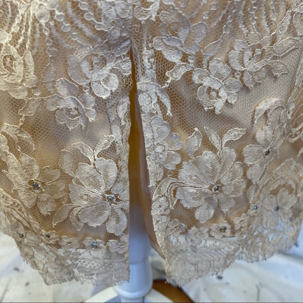 💛 Vintage Silk Two Piece Ensemble - Picture 10 of 14